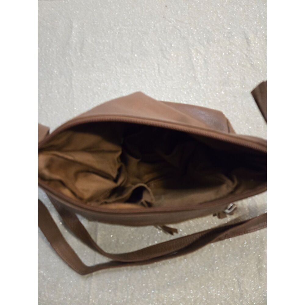 Great American Leather Works Brown Leather Crossbody Bag - Picture 2 of 5